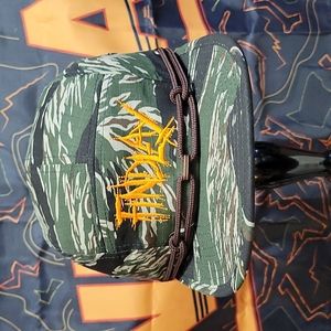 SOLD Bangel 5 (1 of 36) Five Panel Yupoong Strapback Digger Tiger Camo